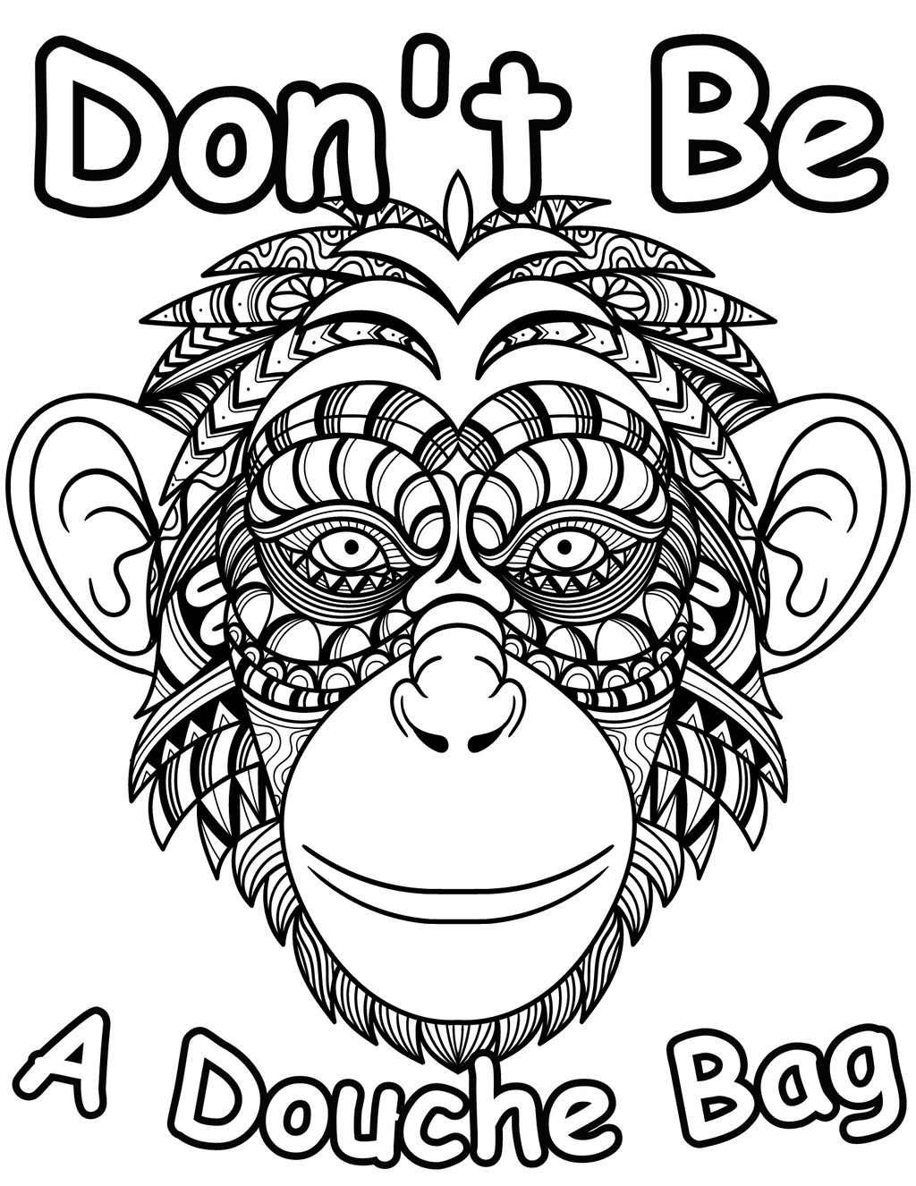 Creative Cursing Coloring Book