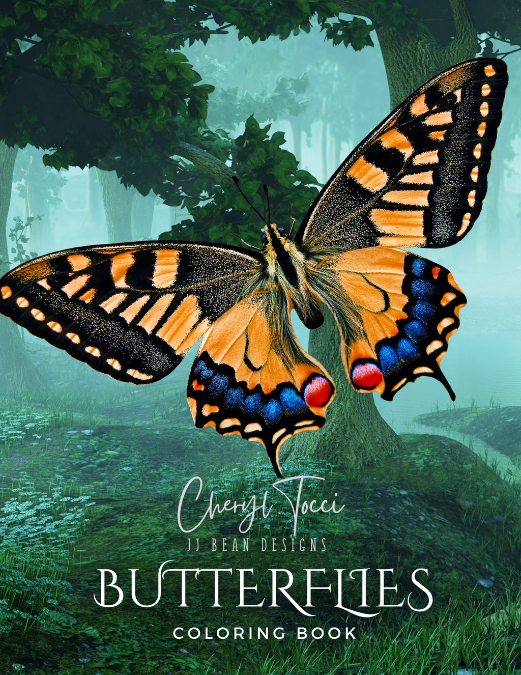 Butterflies Coloring Book