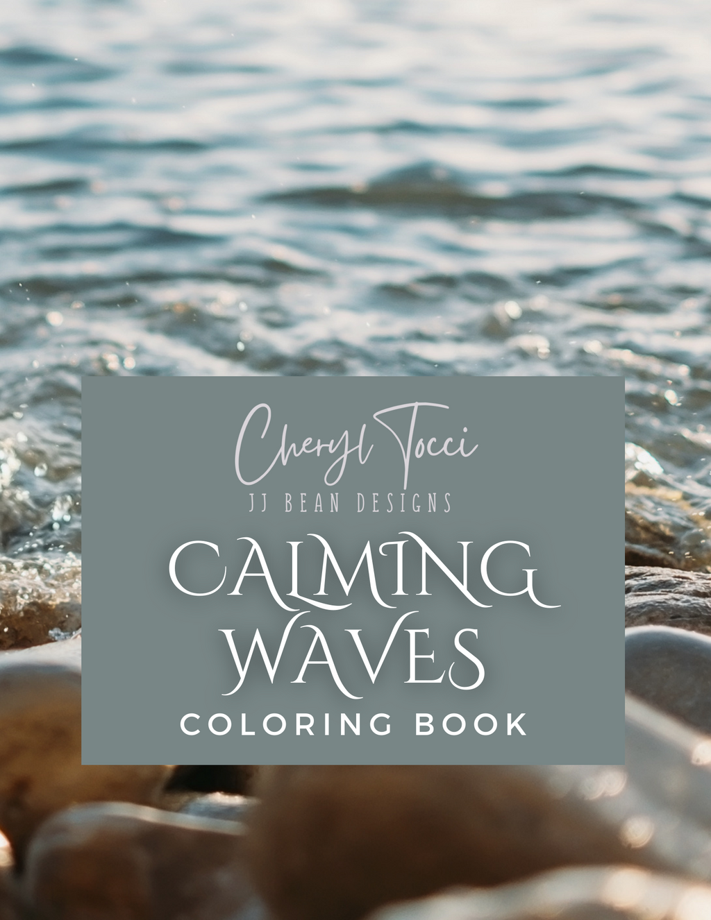 Calming Waves Coloring Book