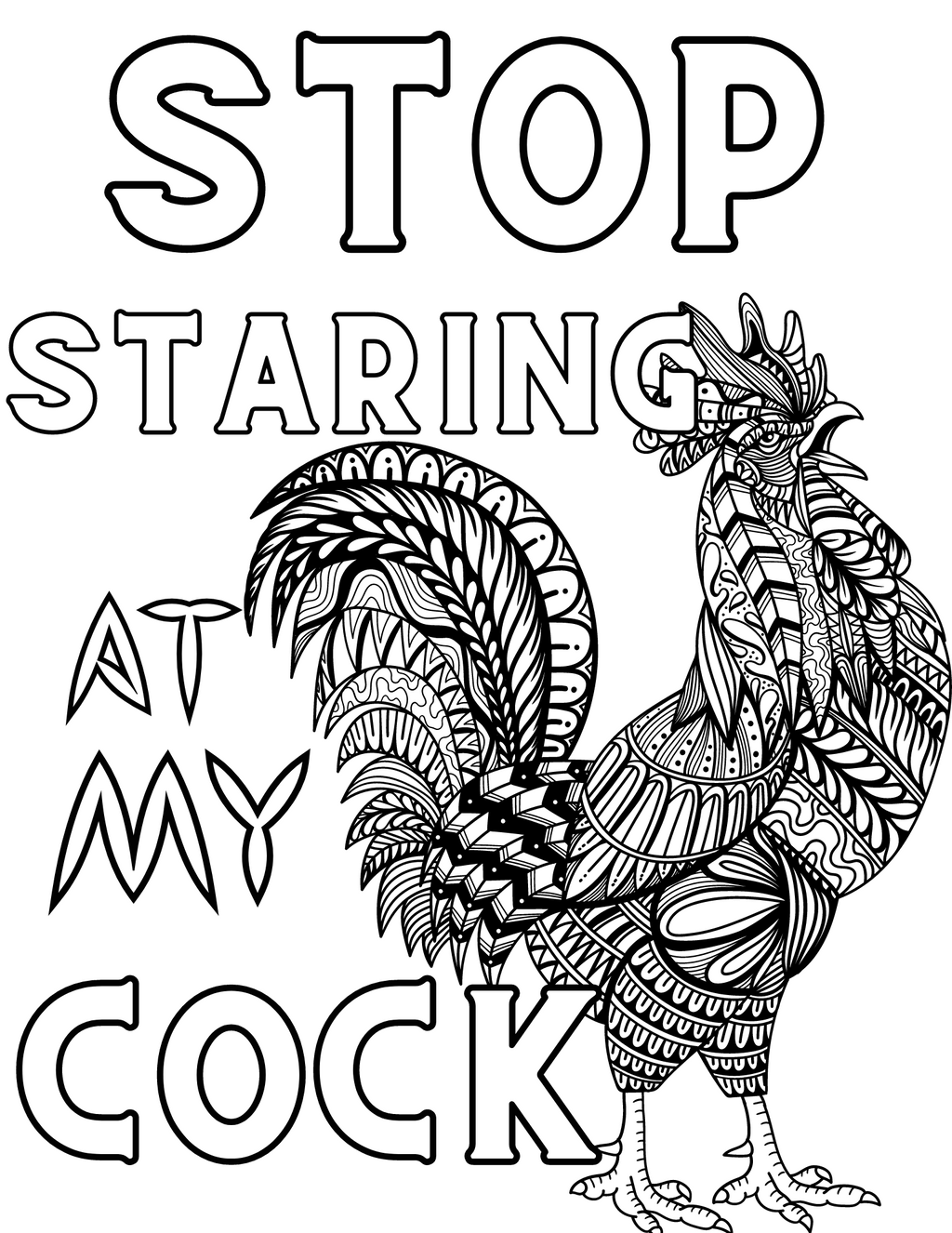 Creative Cursing Coloring Book